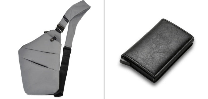 Canvas Chest Bags For Men And Women - Across One Shoulder