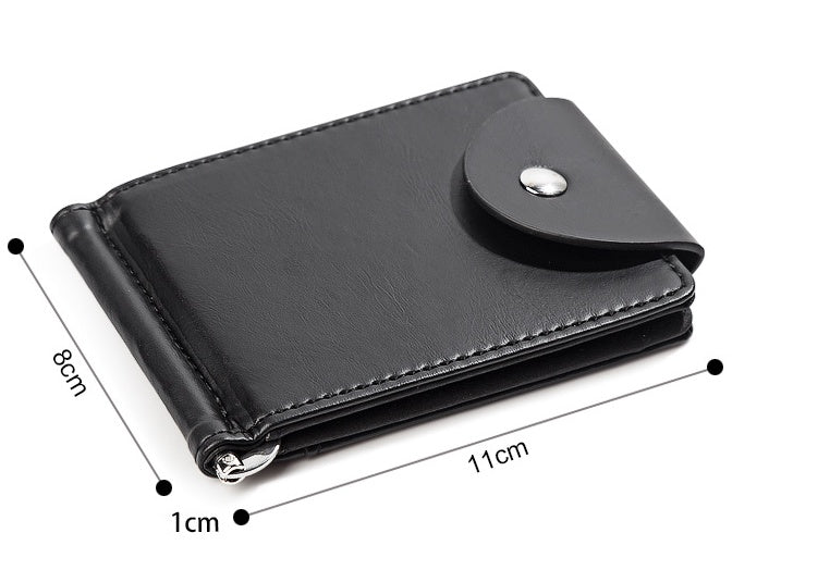 Men's Wallet - Leather Wallet Short Fashion