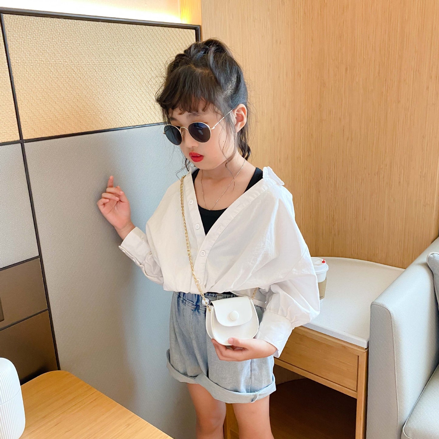 Accessories Messenger Bag - Women Chain Children's Bag