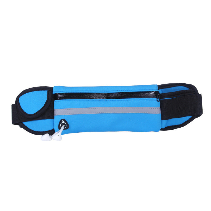 Fitness Waist Bag With Pocket  - Slim Running Jogging Belt Fanny Pack Bag For Hiking Cycling Workout Sports Gym