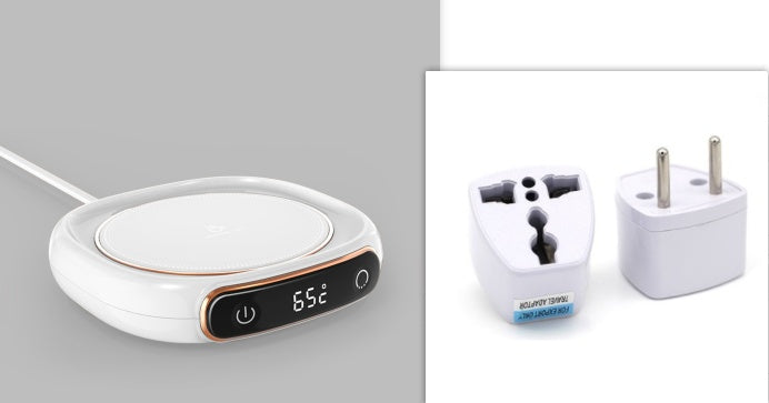 Coffee Mug Warmer - Warm Coaster Smart Heating Cup Thermal Insulation Constant Temperature Coaster Heating Pad Desktop