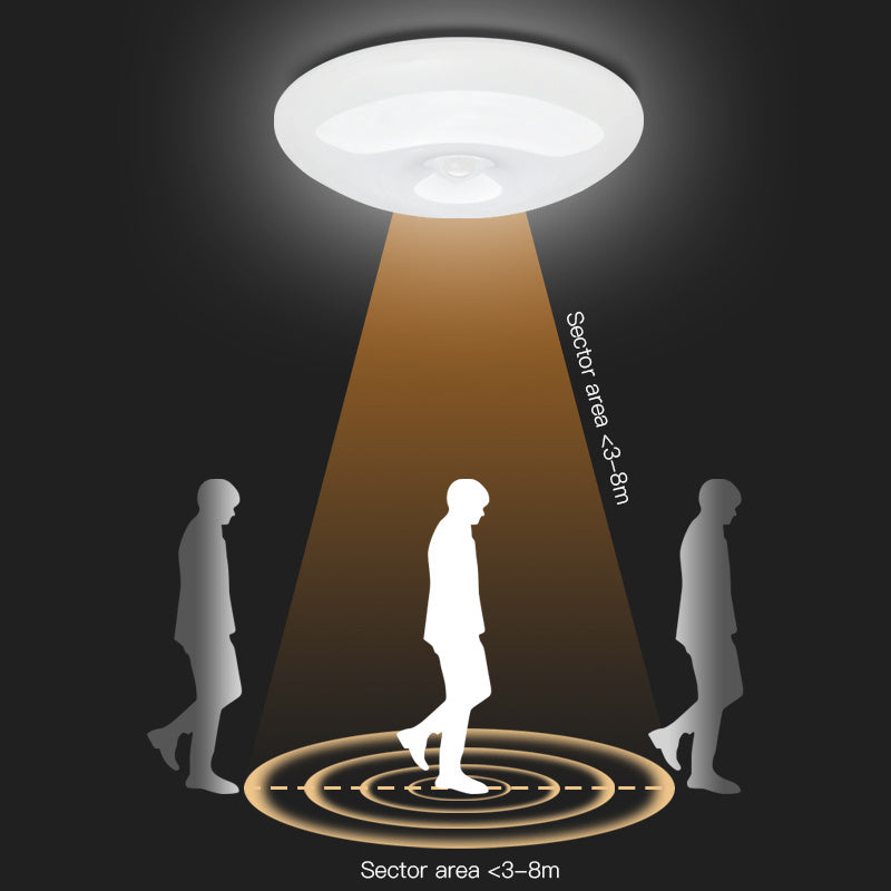 Human Induction Ceiling Lamp - Infrared Garage Lamp