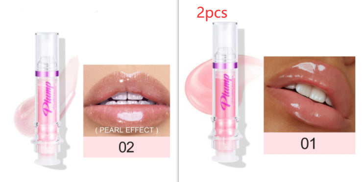 New Tube Rich Lip Color - Slightly Spicy Lip Honey Lip Glass Mirror Face Lip Mirror Liquid Lipstick