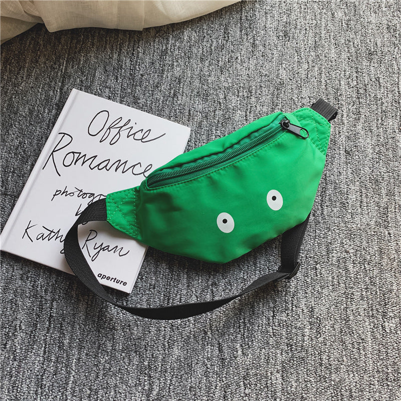 Children's Single-shoulder Waist Bag -  Funny Pattern