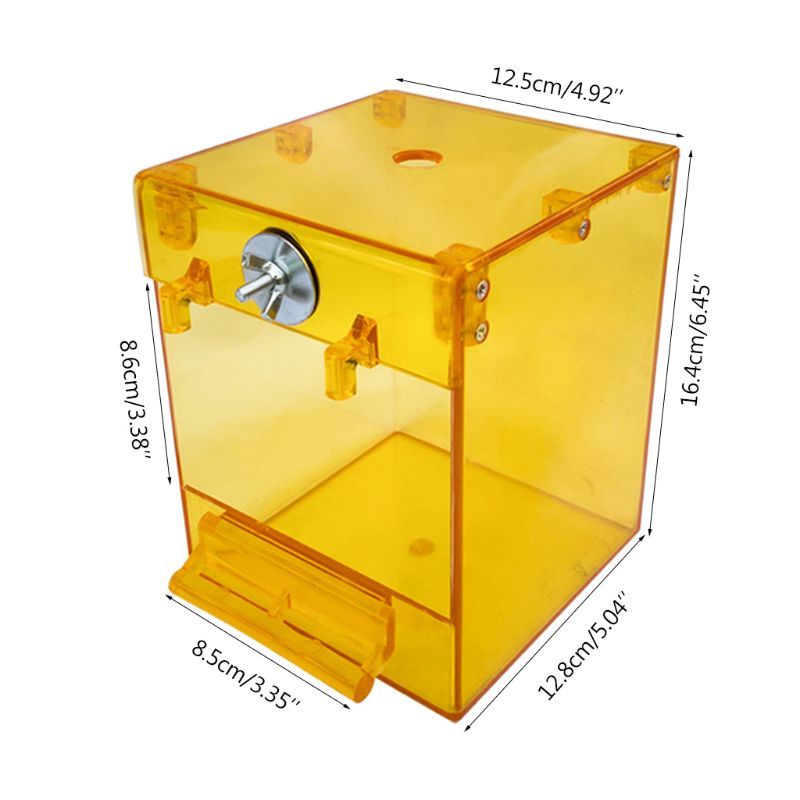 Versatile Bird Bath with Secure Mounting - External Pet Bath for Cage Doors & More