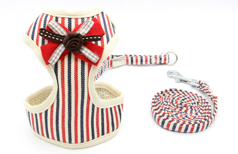 Premium Cat Traction Rope – Stylish Walking Harness & Leash Set