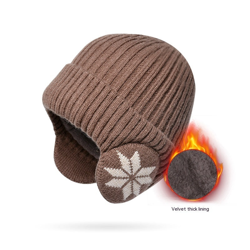Thermal Knitting Woolen Cap - Men's Fleece-lined Thickened Winter Trending Products