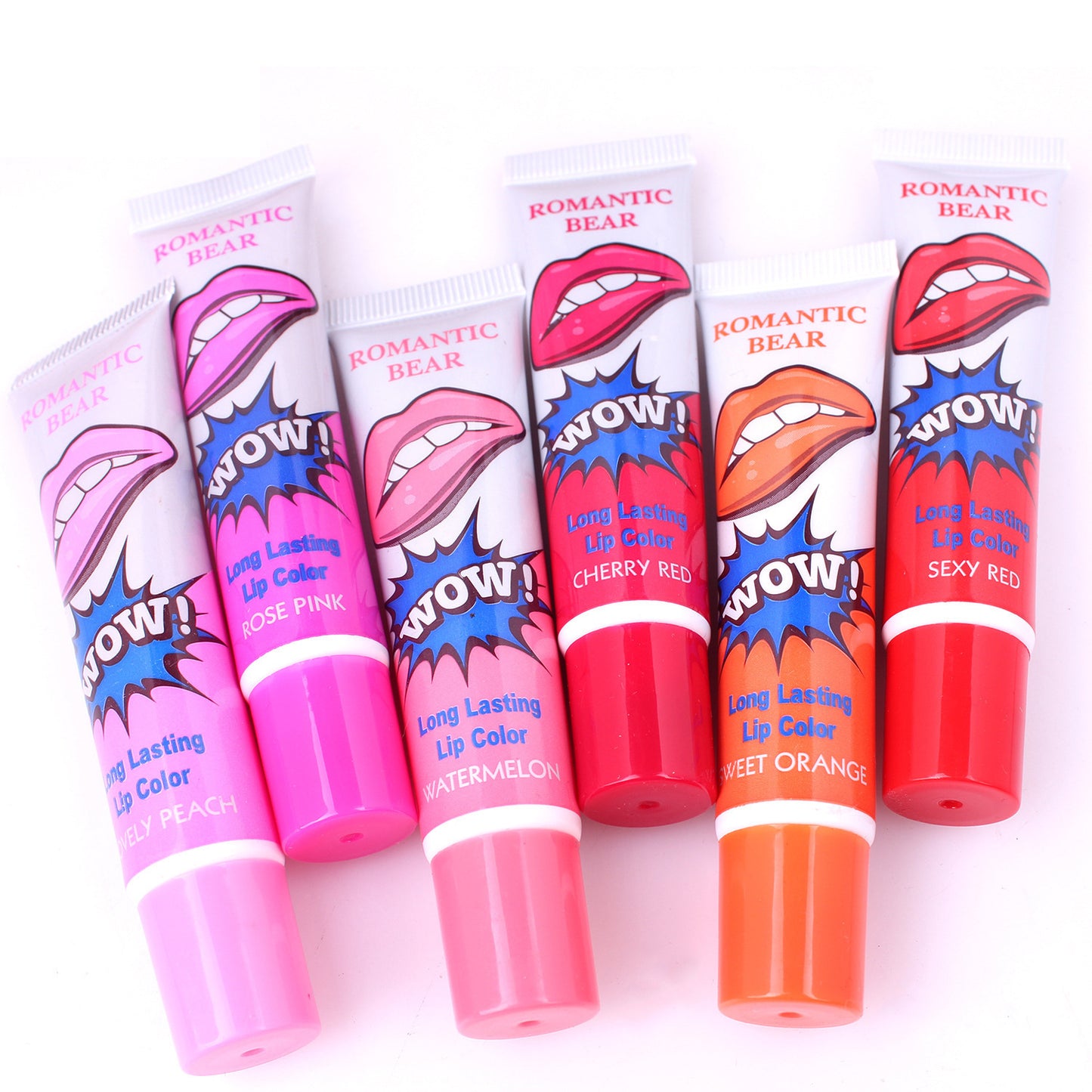 Amazing 6 Colors Peel Off Liquid Lipstick - Waterproof Long Lasting Lip Gloss Mask Moisturizer Makeup