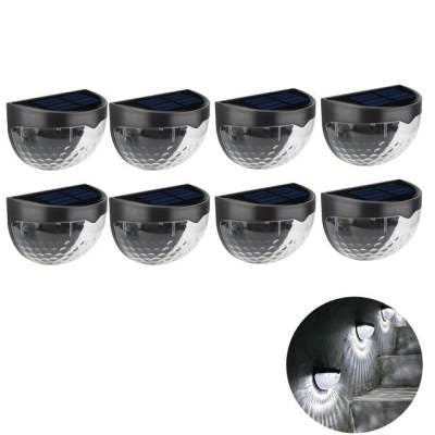 Solar Light Outdoor Waterproof Semicircular Fence Lamp