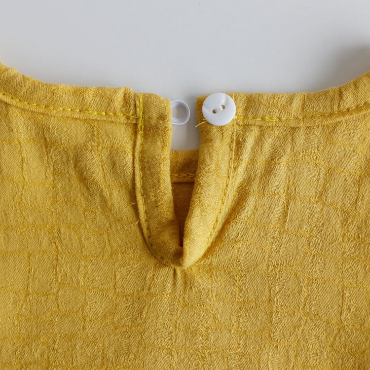 Baby Girl Solid Color Stylish Top