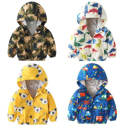 Boy Casual Hooded Jacket