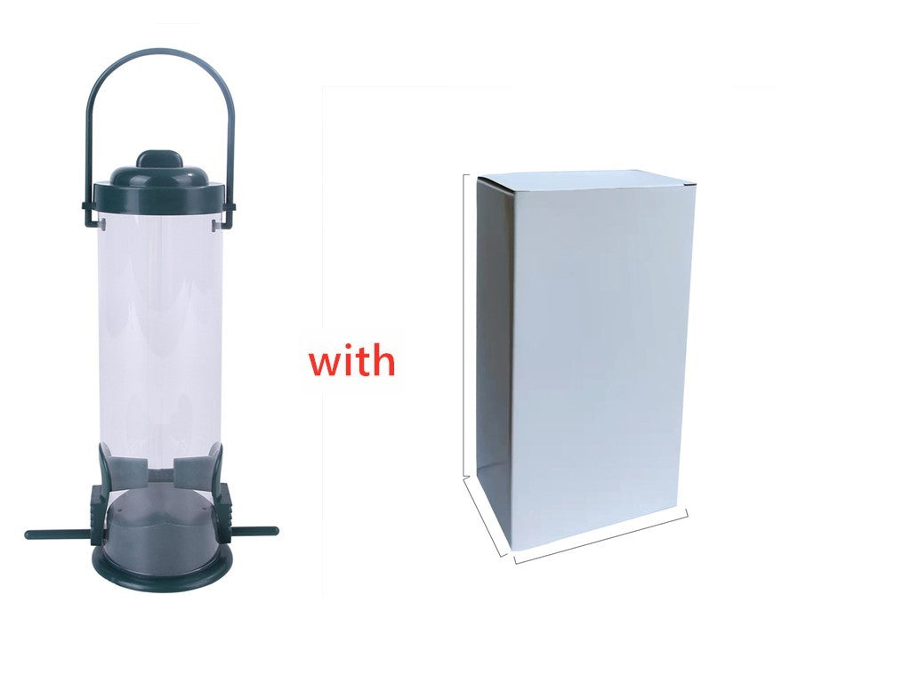 Portable Hanging Bird Feed Station - Garden Decoration & Bird Food Dispenser