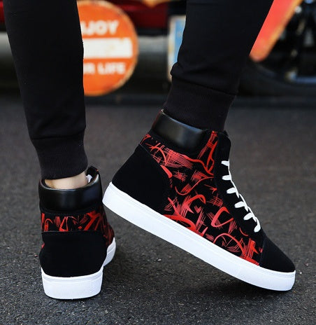 Spring High-top Shoes