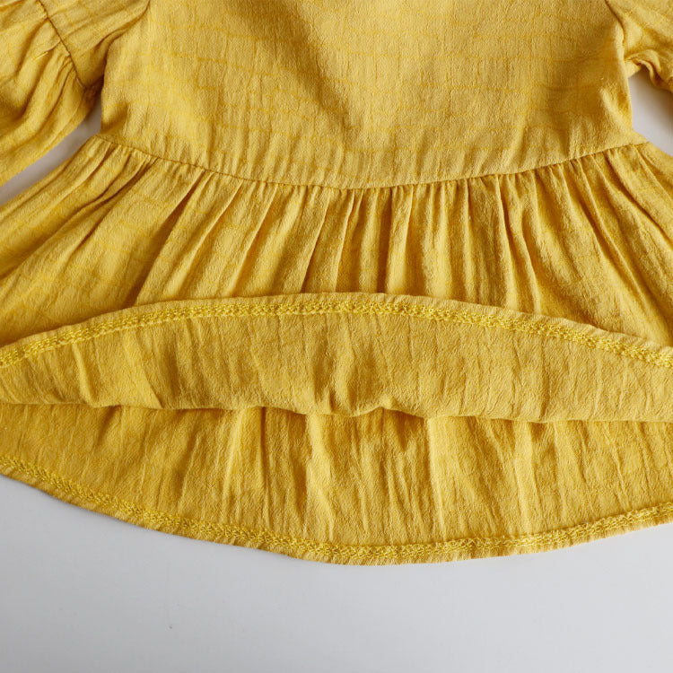 Baby Girl Solid Color Stylish Top