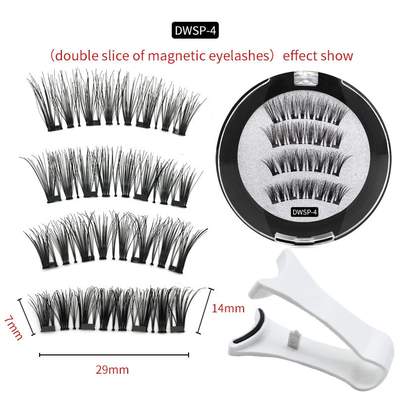 Reusable Magnetic False Eyelashes