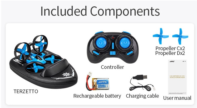 3 in 1 Mini Drone RC Drone