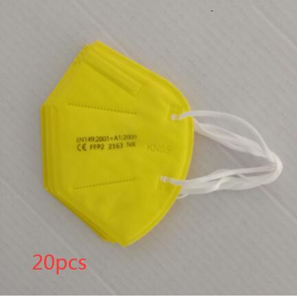 Five Layers Color Protective Masks