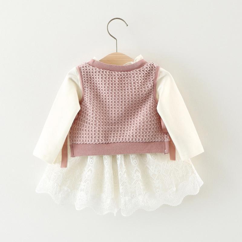 Baby Princess Dress with A Side Tie Top
