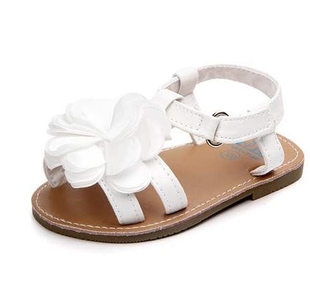 Fancy Flower Summer Sandals - Infant shoes, baby shoes, princess shoes, tendon bottom shoes, spring and autumn sandals
