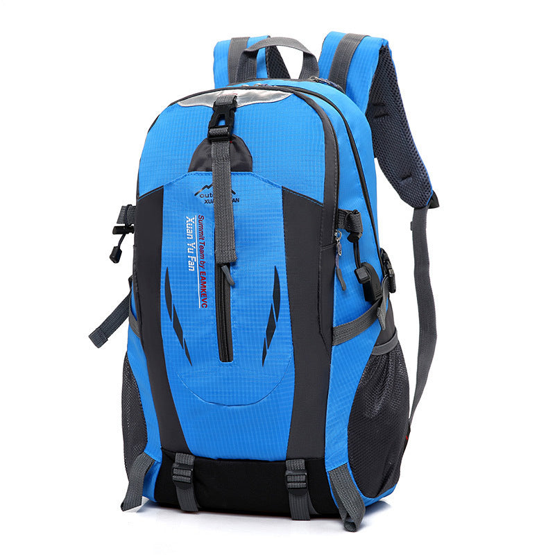 USB Rechargeable Bag -  double shoulder bag, male large capacity outdoor mountaineering bag, women sports leisure travel bag