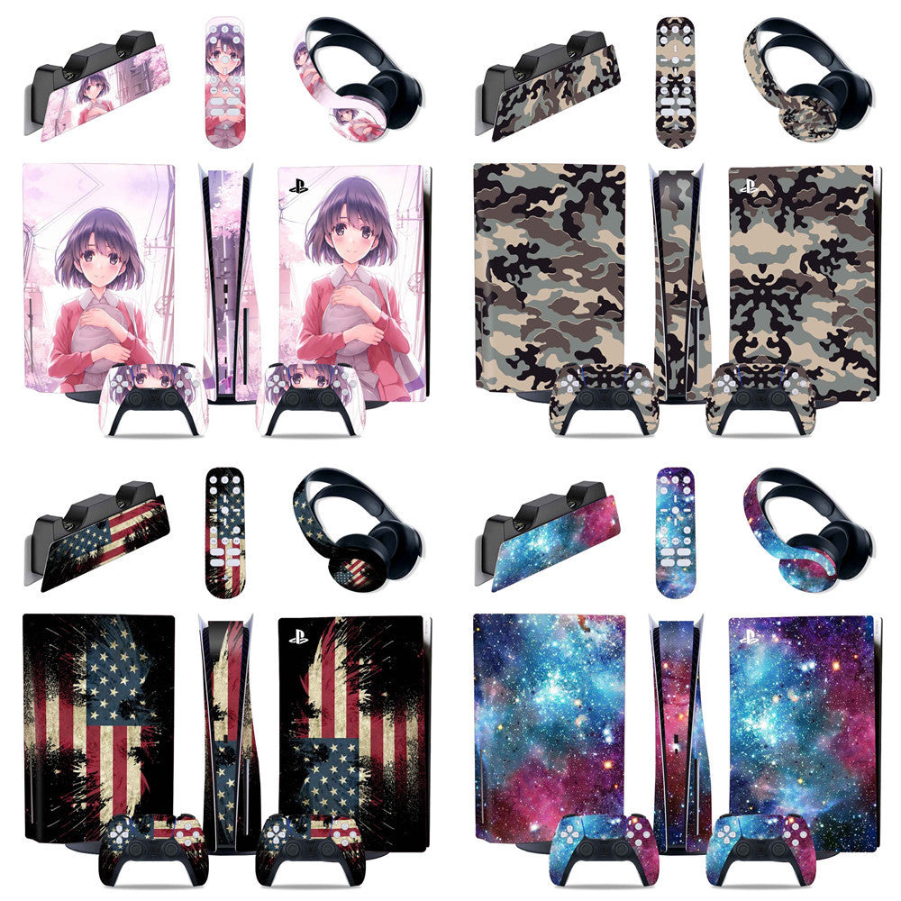 PS5 Game Console Set Sticker - Full Body Sticker - JumoShop