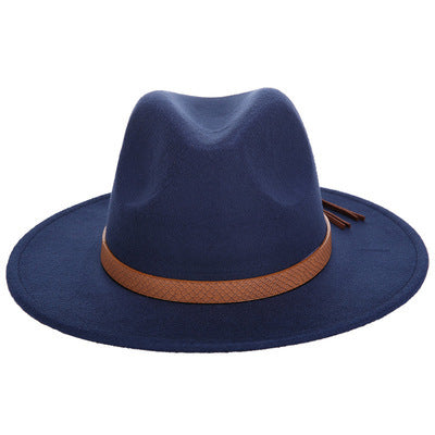 Woolen Jazz Hat - Fashion Female Hat Top Hat
