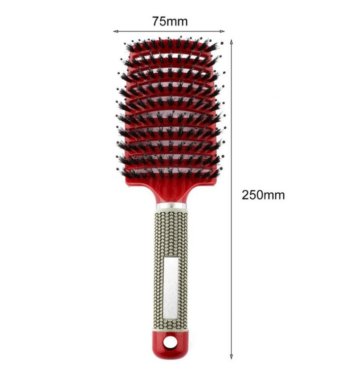 Hairbrush Anti Klit Brushy Haarborstel Women Detangler Hair Brush Bristle Nylon Scalp Massage Teaser Hair Brush Comb