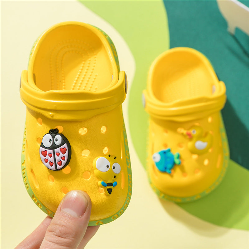 Children's Summer Slippers - Boys Baby Sandals And Slippers Girls Hole Shoe