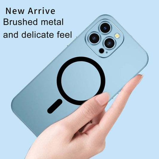 Aluminum Alloy Frame - Glass Protective Case Phone Case