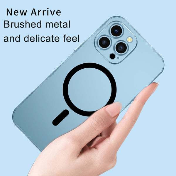 Aluminum Alloy Frame - Glass Protective Case Phone Case