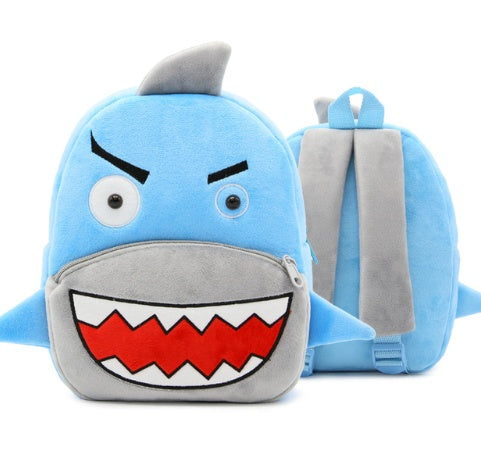 Children School Backpack - Cartoon Rainbow Design, Soft Plush Material For Toddler, Baby Girls Kindergarten Kids School Bags