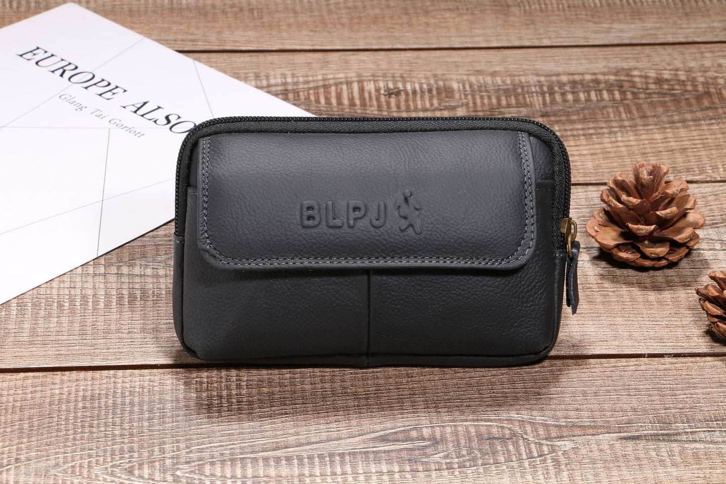Multifunction Leather Belt and Handbag