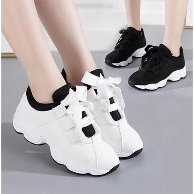 Korean Shoes - women shoes female students casual thick-soled running shoes female tide