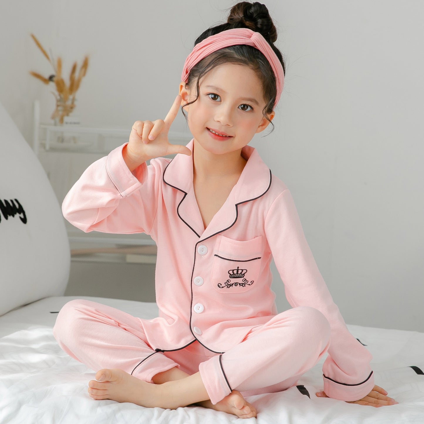 Cute Cotton Pajamas For Children