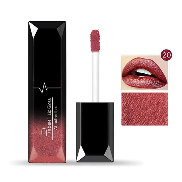 Matte Lip Gloss Lipstick Makeup