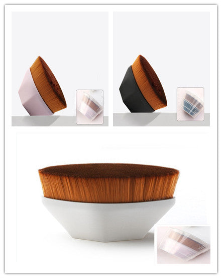 Foundation Brush - Makeup Brushes Loose Powder Brush Flat Kit