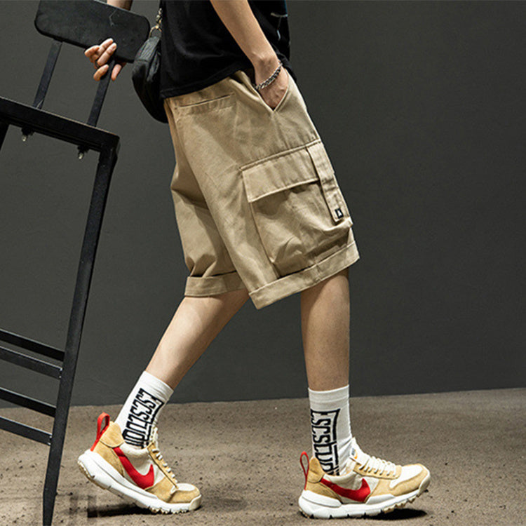Cargo Shorts With Pockets - Men Summer Pants