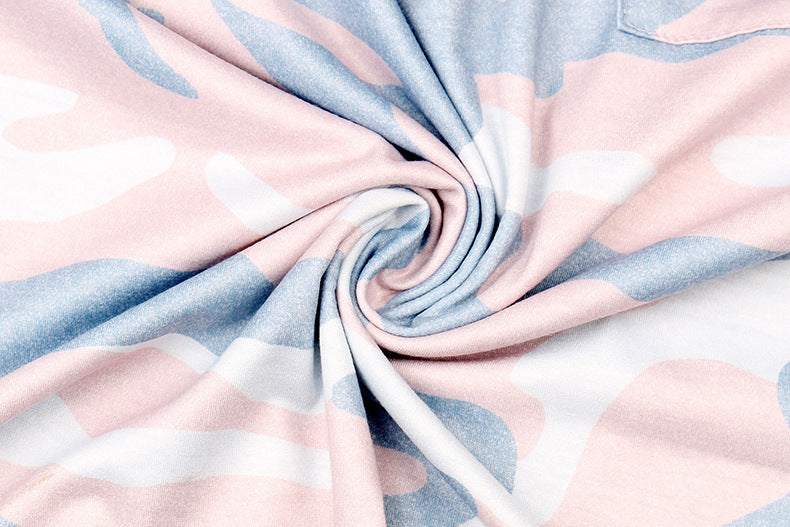 Tie-dye Print Pajamas Loungewear