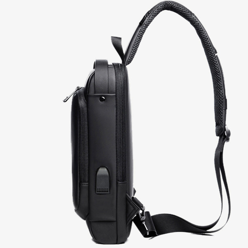 Anti-theft Large Capacity Diagonal Chest Bag - Rechargeable Password