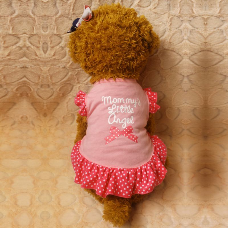 Small Dog Summer Princess Dress – Cute Puppy Vest Skirt Outfit