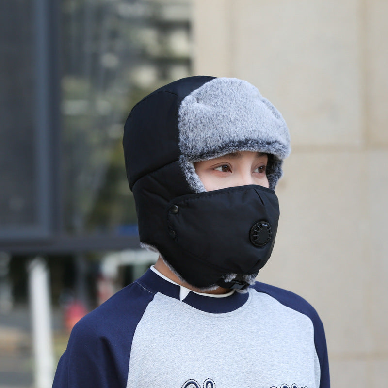 Ushanka Men's Windproof Earflaps - Warm Hat Outdoor