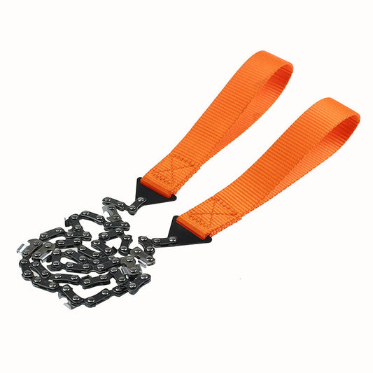 24 Inch Portable Hand Chain Saw - outdoor survival hand saw garden garden hand saw outdoor wire saw