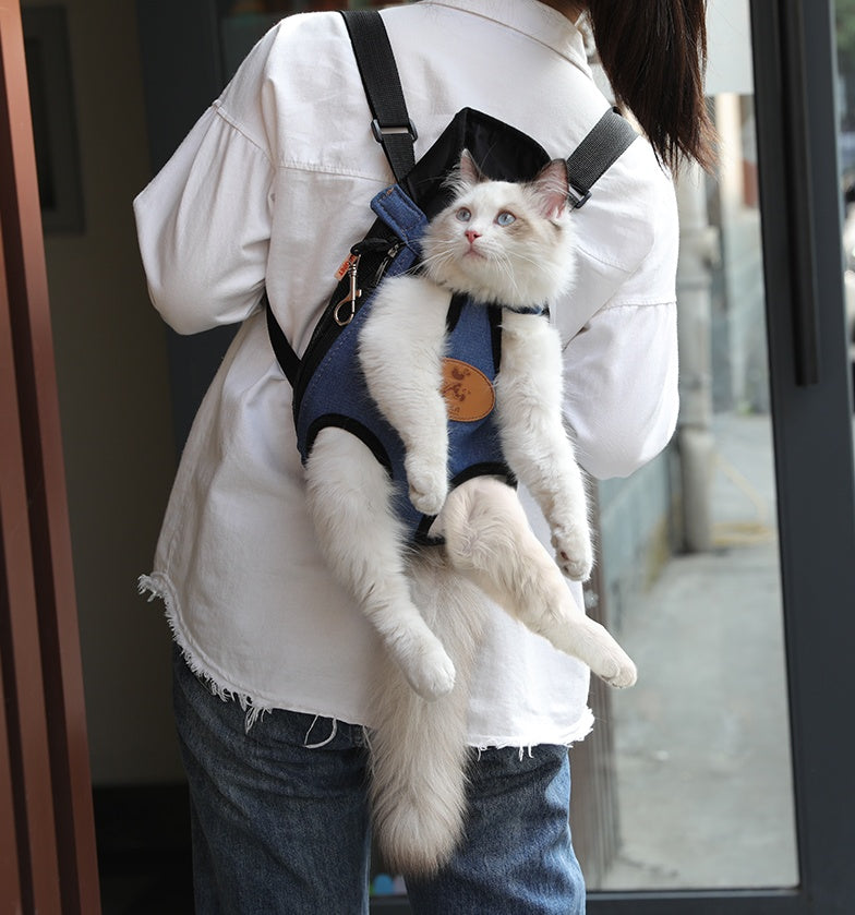 Portable Cat Backpack for spring outing