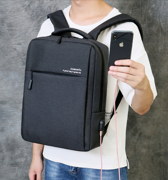 Waterproof and Shockproof Rechargeable Backpack - laptop bag
