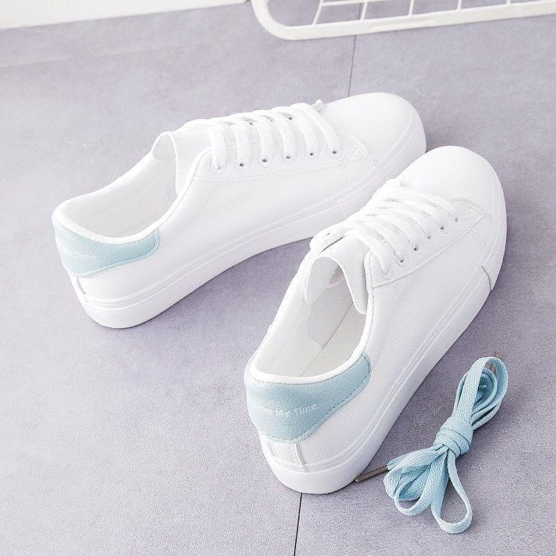 New Casual Flat White Shoes Women