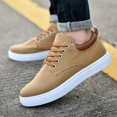Breathable Men's Casual Canvas Sport Shoes