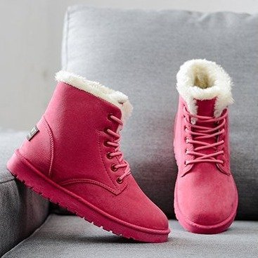 Snow Boot for Women 0 Winter Shoes Heels Winter Boots Ankle Warm Plush Insole