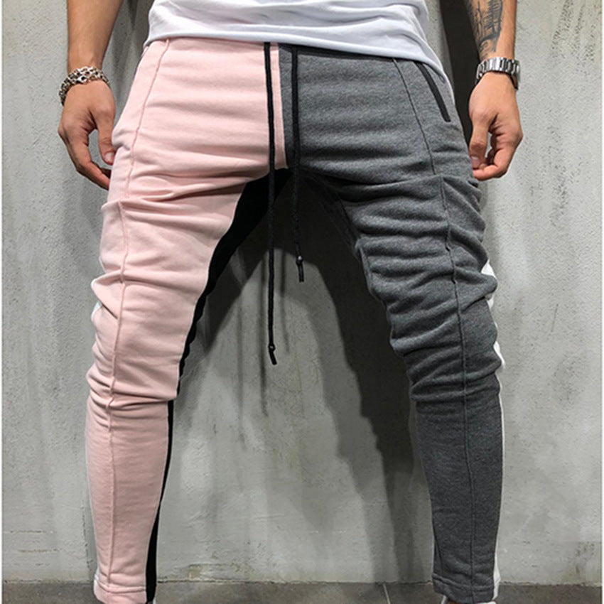 Men's Fashion And Comfort Color Mix Jogger Sweatpants