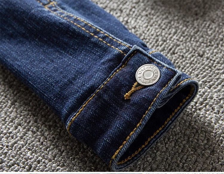 Autumn Slim Casual Denim Jacket - Student Jacket