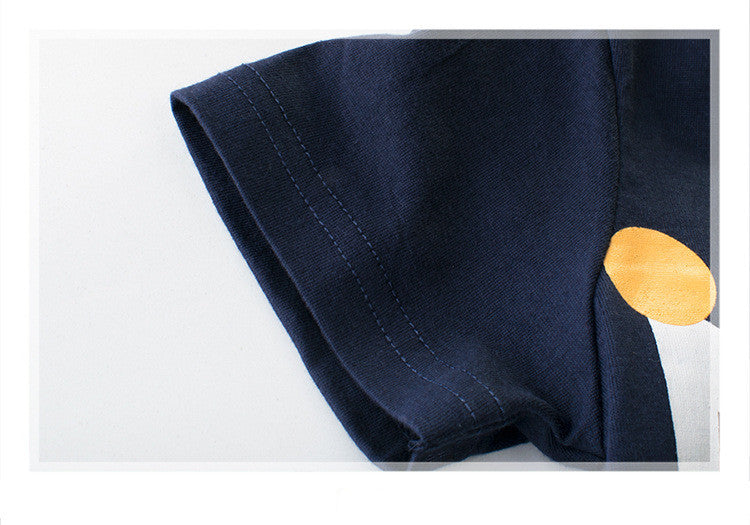 Summer New Boys' Short Sleeve T-shirt - Children's T-shirt